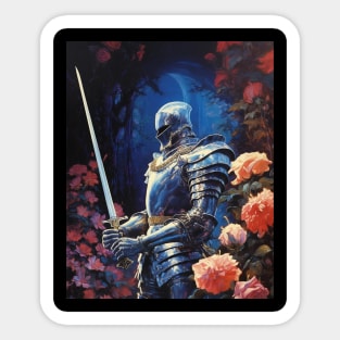 1970s dark fantasy art Sticker